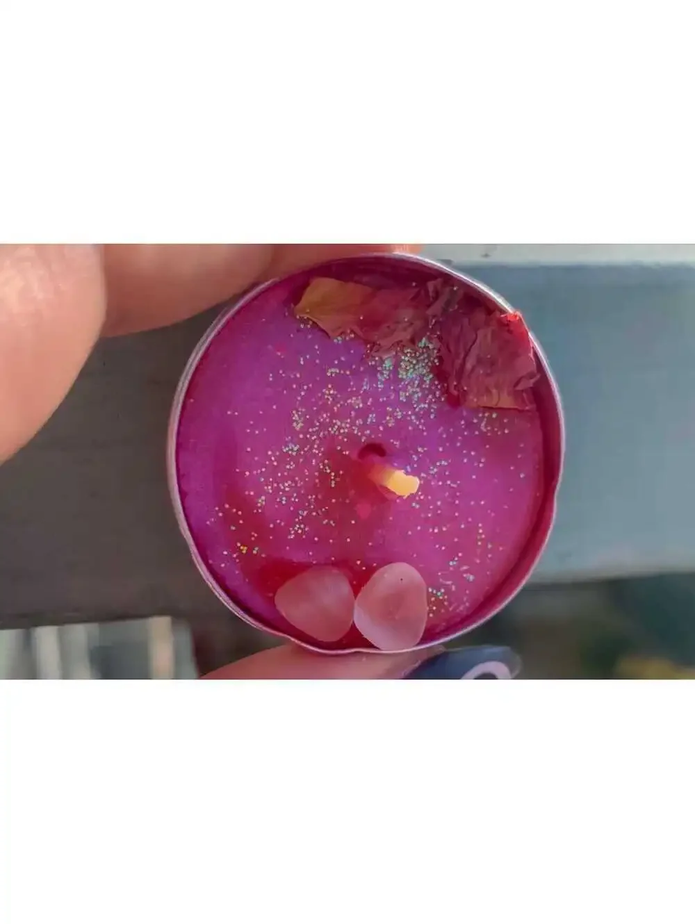 Rose Quartz Tea-light Candles